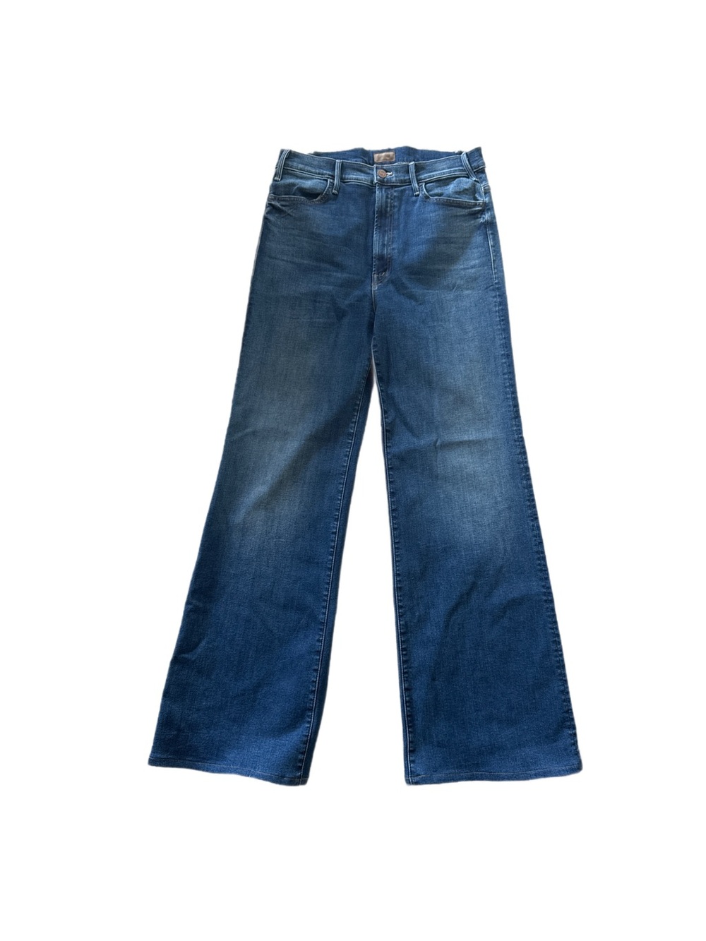 MOTHER The Hustler Roller Heel Wide Leg Size 32 x 32” inseam